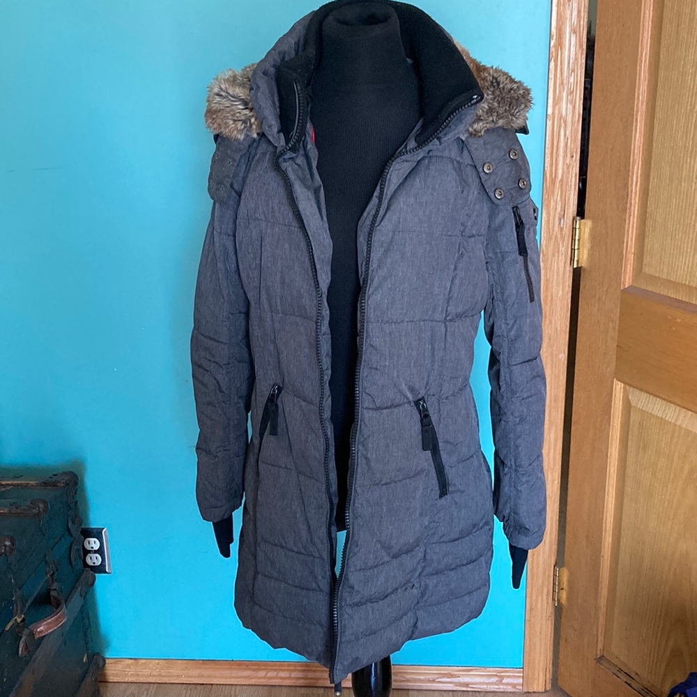 HFX Performance Women's long Quilted Jacket Size L